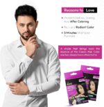 Vcare Hair Colour Triple Plus Shampoo Black 25ml - Image 3