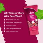 Vcare Wine Face Wash Buy 1 Get 1 Free 100ml - Image 3