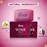 Vcare Red Wine Soap 100g - Image 3