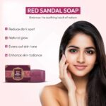 Vcare Red Sandal Soap 100g - Image 3