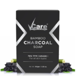 Vcare Bamboo Charcoal Soap 100g