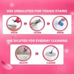 Lizol Fresh Clean Bathroom Cleaner Floral Oil 1L - Image 5