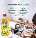 Exo Bio Enzymes Ginger Lemon Dishwash Gel 750ml - Image 6