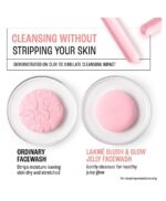 Lakme Blush Glow Watermelon Rice Water and Jelly Face Wash 50ml - Image 5