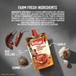 Kissan Teekhi Lehsun Mirch Chutney Garlic Ginger Sauce 100ml - Image 2
