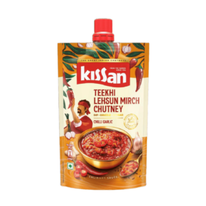 Kissan Teekhi Lehsun Mirch Chutney Garlic Ginger Sauce 100ml