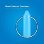 Skore Blue Vannilla Pack Of 3 Condom - Image 3