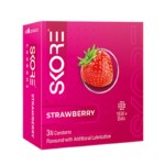 Skore Strawberry Pack Of 3 Condom