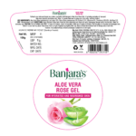 Banjaras Aloe Vera Rose Face Gel 100g - Image 2