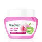 Banjaras Aloe Vera Rose Face Gel 100g