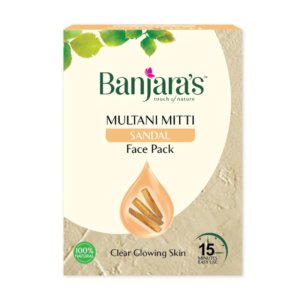 Banjaras Multani Mitti Sandal Face Pack 100g