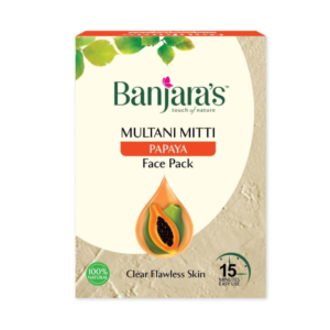 Banjaras Multani Mitti Papaya Face Pack 100g