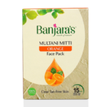 Banjaras Multani Mitti Orange Face Pack 100g