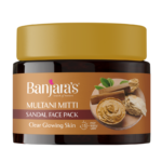 Banjaras Multani Mitti Sandal Face Pack Cream 100g