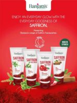 Banjaras Saffron With Sandle Face Wash 100g - Image 3