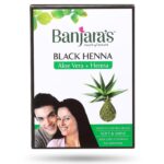 Banjaras Black Henna Aloe Vera Henna Hair Colour 50g