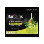 Banjaras Black Henna Herbal Creme Hair Colour 20ml