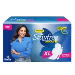 Stayfree Secure Extra Large XL Sanitary Pads 18pcs