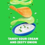 Pringles Potato Chips Sour Cream & Onion Flavour 107g - Image 4