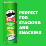 Pringles Potato Chips Sour Cream & Onion Flavour 107g - Image 5