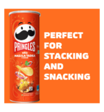 Pringles Potato Chips Desi Masala Tadka Flavour 107g - Image 3