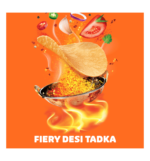 Pringles Potato Chips Desi Masala Tadka Flavour 107g - Image 4