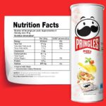 Pringles Potato Chips Pizza Flavour 107g - Image 3