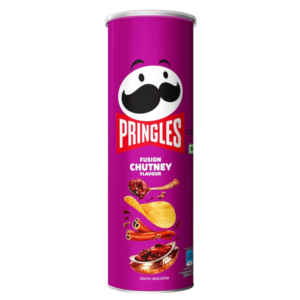 Pringles Potato Chips Fusion Chutney Flavour 107g