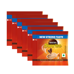 Nescafe Sunrise Instant Coffee Powder 2Rs 12pcs