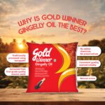 Gold Winner Gingelly Oil 500ml - Image 4