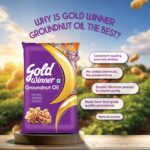 Gold Winner Groundnut Oil 1L - Image 4