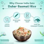 India Gate Dubar Basmati Rice 1kg - Image 3