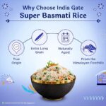 India Gate Super Basmati Rice 1kg - Image 3