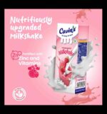 Cavins Strawberry Milk Shake 180ml - Image 4