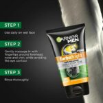 Garnier Men Turbo Bright Anti Pollution Double Action Face Wash 100g - Image 6
