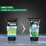 Garnier Men Oil Clear Anti Shine Icy Face Wash 100g - Image 2