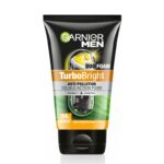 Garnier Men Turbo Bright Anti Pollution Double Action Face Wash 100g