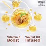 Streax Walnut Oil Shine Hair Serum - Image 3
