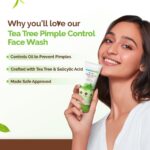 Mamaearth Oil Control With Tea tree Neem For Normal To Only Skin Face Wash 100ml - Image 3