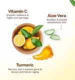 Mamaearth Daily Glow With Vitamin C Turmeric For All Skin Type Face Wash 100ml - Image 3