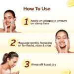 Mamaearth Daily Glow With Vitamin C Turmeric For All Skin Type Face Wash 100ml - Image 4