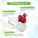 Mamaearth Beetroot Gentle With Beetroot Hyaluronic Acid For Hydrated Pink Glow 100ml - Image 3