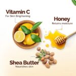 Mamaearth With Vitamin C Honey Daily Glow 7 in 1 Body Lotion 200ml - Image 4