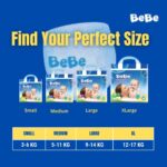BeBe Baby Diaper M30 Pants 5-11 kg - Image 6