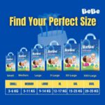BeBe Baby Diaper XXXL44 Pants 20-35 kg - Image 6