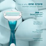 Gillette Venus Smooth Sensitive Aloe Hair Removal Razor For Women - Image 3
