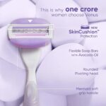 Gillette Venus Comfort Glide Soap Bar Hair Removal Razor For Women - Image 2