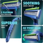 Gillette Guard 3 in 1 Platinum Coating Pack Of 4 Blades For Men - Image 2