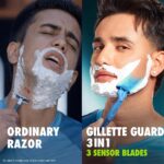 Gillette Guard 3 in 1 Platinum Coating Pack Of 4 Blades For Men - Image 4