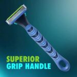 Gillette Guard 3 in 1 Platinum Coated 3 Blades Manual Shaving Razor For Men - Image 7